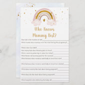 Mommyゲームを知っているレインボーニュートラル最高の金ゴールド (正面/裏面)