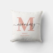 Mommyスクリプエレガントトモノグラム クッション (正面)