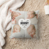 Mommyハート4 Photo Collage クッション (ブランケット)