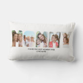 MOMMYフォトコラージュ写真レター切り出し ランバークッション (裏面)