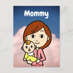 Mommyフラッシュカード ポストカード