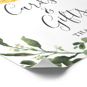 Mommyベビースロスベビーシャワーカードとギフトサイン ポスター (角)