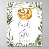 Mommyベビースロスベビーシャワーカードとギフトサイン ポスター (正面)