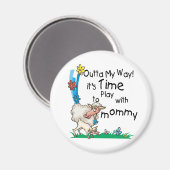 Mommy2と遊の時間 マグネット (正面/裏面)