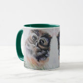 Mommy... – 水色絵画s - マグカップ (正面左)