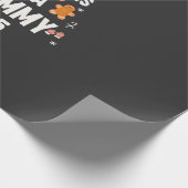 Mommy 2025初めてのクリスマスとしての私のクリスマス ラッピングペーパー (角)