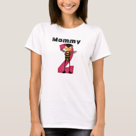 @Mommy 2BEE女子妊婦のTシャツ Tシャツ
