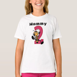 Mommy 2BEE女子妊婦のTシャツ Tシャツ