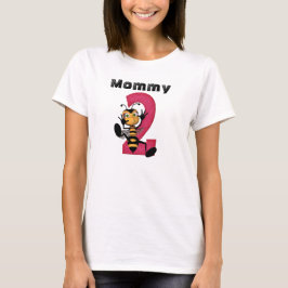 Mommy 2BEE女子妊婦のTシャツ Tシャツ
