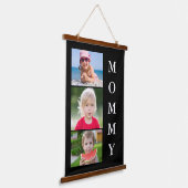 Mommy 3 Photo ぶら下がった's Tapestry 吊り下げ型タペストリー (傾斜あり)