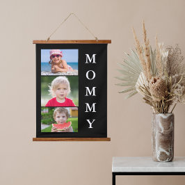 Mommy 3 Photo ぶら下がった's Tapestry 吊り下げ型タペストリー