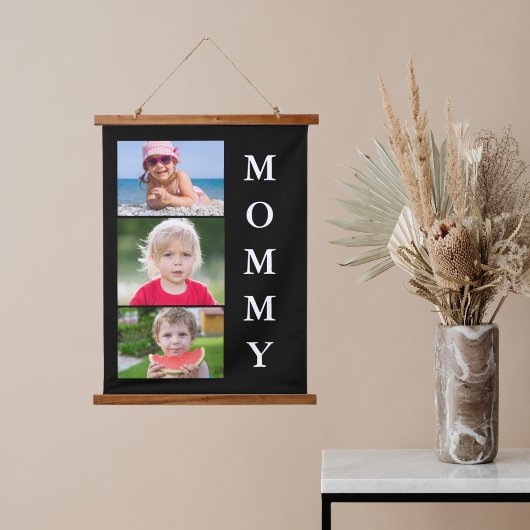 Mommy 3 Photo ぶら下がった's Tapestry 吊り下げ型タペストリー