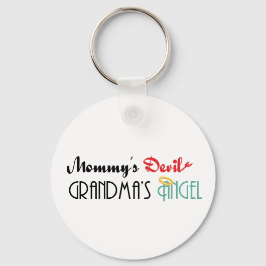 Mommy's Devil, Grandma's Angel キーホルダー (正面)