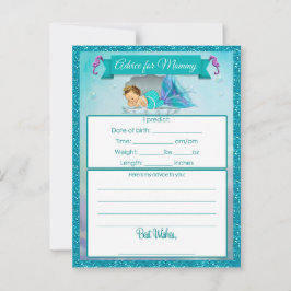 Mommy Baby Shower Cardsのアドバイス アドバイスカード