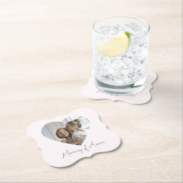 Mommy Custom Name & Photo | Paper Coaster ペーパーコースター
