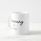 Mommy Daddy マグカップ セット • 新米親 Est 2026 マグカップ • F (正面左)