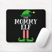 Mommy Elf Matching Family Christmas Party  マウスパッド (マウス)