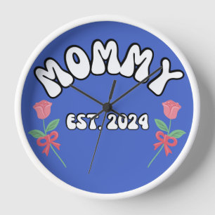Mommy est 2024 壁時計