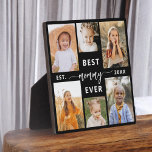 Mommy Ever 最高の - Mother's Day Photo Collage フォトプラーク<br><div class="desc">お祝母さんの日の写真コラージュのプラークと一緒に最高のお母さん。大切パーソナライズされたな写真のコラージュが美しく並び、特別な瞬間や思い出を捉える。心のこもったメッセージ「最高のMommy Ever」は、愛情あふれるtouchを加える。仕上げ高品質の素材お洒落で作られ、自宅での展示に最適。この意味のある記念の贈り物は、母の日、誕生日、または任意の大事な行事のための理想的な贈り物であり、愛を称え、あなた共有を結びつける。</div>