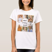 Mommy Ever 最高の - Mother's Day Photo Collage Tシャツ (正面)