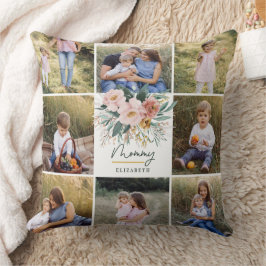 mommy gift 8 photopink beautiful ガーリーフローラ クッション