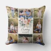 mommy gift 8 photopink beautiful ガーリーフローラ クッション (正面)