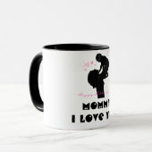 Mommy I Love You Mug - Heartful Gift マグカップ (正面左)