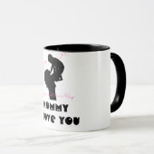 Mommy I Love You Mug - Heartful Gift マグカップ (正面右)