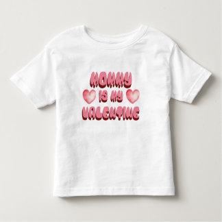 Mommy is my Valentine トドラーTシャツ