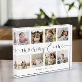 Mommy & Meスクリプエレガントト |フォトグリッドのコラージュ フォトブロック