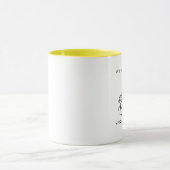 Mommy & Me Mug (タイトル付きスケッチ) マグカップ (中央)