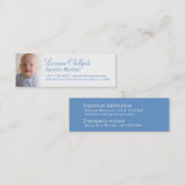 Mommy / mummy呼び出しスリム情報カード コーリングカード (正面/裏面)