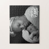 Mommy My Bestieフォト引用文レタリングオーバーレイJ ジグソーパズル (縦)