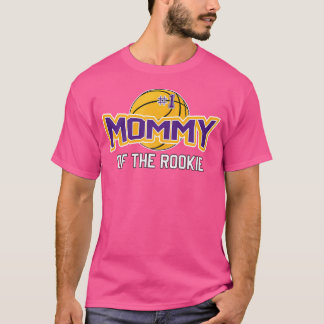 Mommy Of Rookie 1St BirthdayバスケットボールテーマMatc Tシャツ