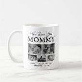Mommy Photo Collageコーヒーマグ コーヒーマグカップ (左)