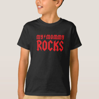mommy rocks tシャツ