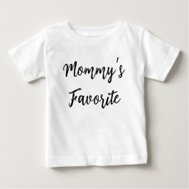 Mommy’s Favorite  – Cute Minimal Kids ベビーTシャツ