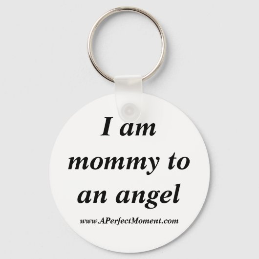 Mommy to an Angel Keychain キーホルダー (正面)