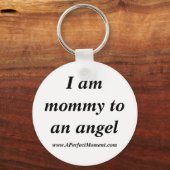 Mommy to an Angel Keychain キーホルダー (正面)