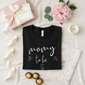 mommy to be | 赤ちゃんができました tシャツ