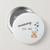 Mommy To Be Baby Shower Button 缶バッジ (正面&裏面)