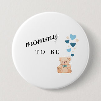 Mommy To Be Baby Shower Button 缶バッジ