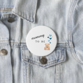 Mommy To Be Baby Shower Button 缶バッジ (インサイチュ)