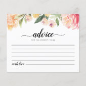 Mommy-to-be-Cardベビーシャワーパーティーのアドバイス (正面)