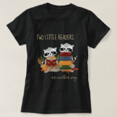 Mommy-to-Be-Twin Raccoons読者Tシャツ Tシャツ (デザイン正面)