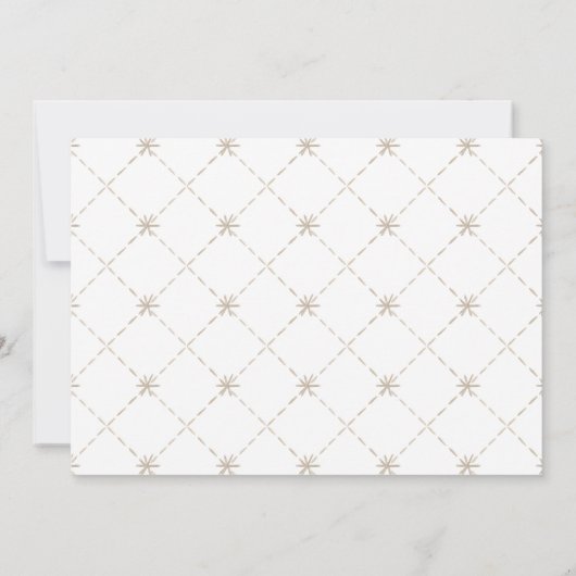 Mommy To Beat Honey Baby Shower 招待状 (裏面)