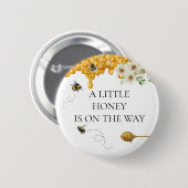 Mommy To Beat Honey on the Way 缶バッジ (正面&裏面)