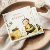 Mommy to Beeフローラ赤ちゃんシャワー スタンダードカクテルナプキン