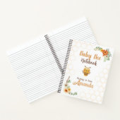 Mommy to beeベビーto bee Lined Notebook ノートブック (内部)