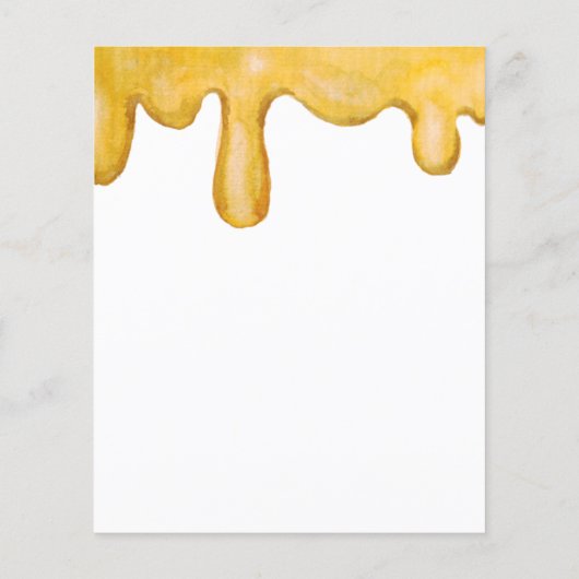 Mommy To Bee水色ひまわり蜂蜜 (裏面)